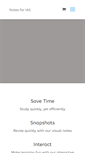 Mobile Screenshot of notesforias.com